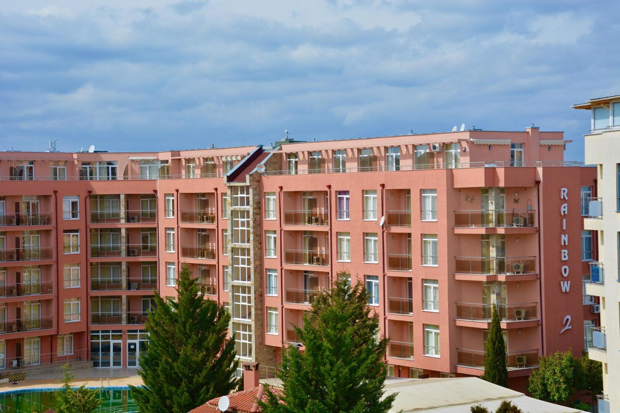 Rainbow 2 Holiday Complex Sunny Beach Exterior photo